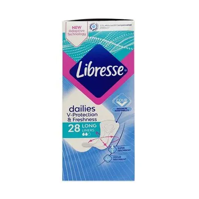 Libresse Long Multi gigiyenik qistirmalari, 28dona