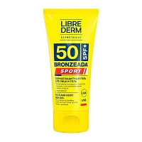 LIBREDERM BRONZEADA SPORT cолнцезащитный гель для лица и тела SPF 50  50 мл