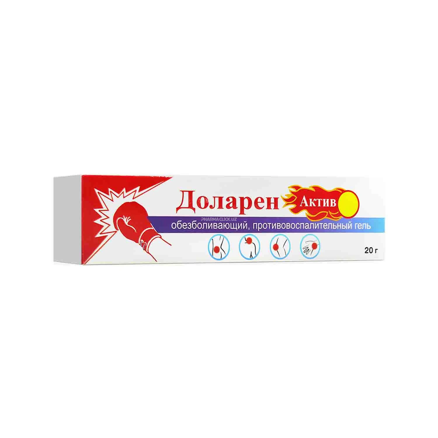 Dolaren Aktiv gel 20 g