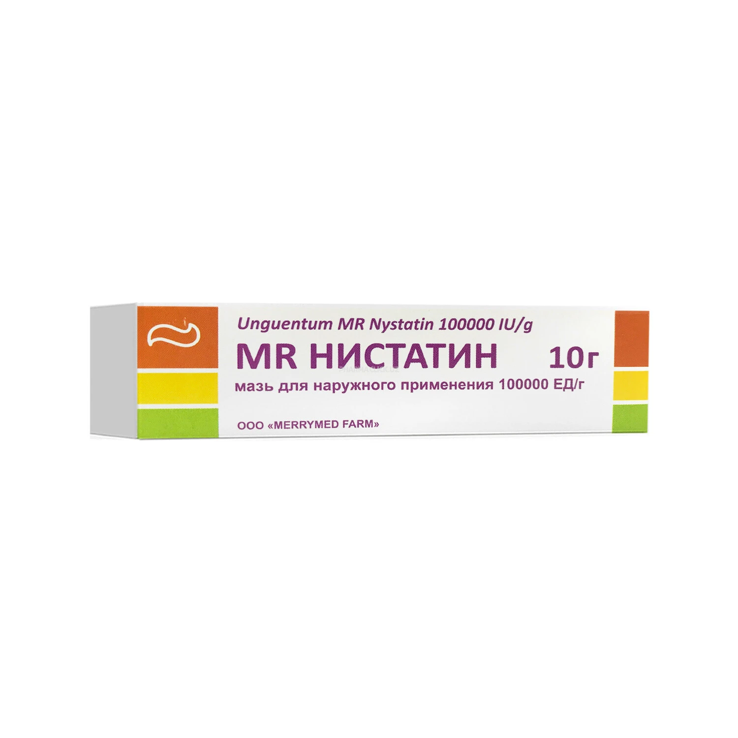 Нистатин мазь 100000ЕД/г 10г MR