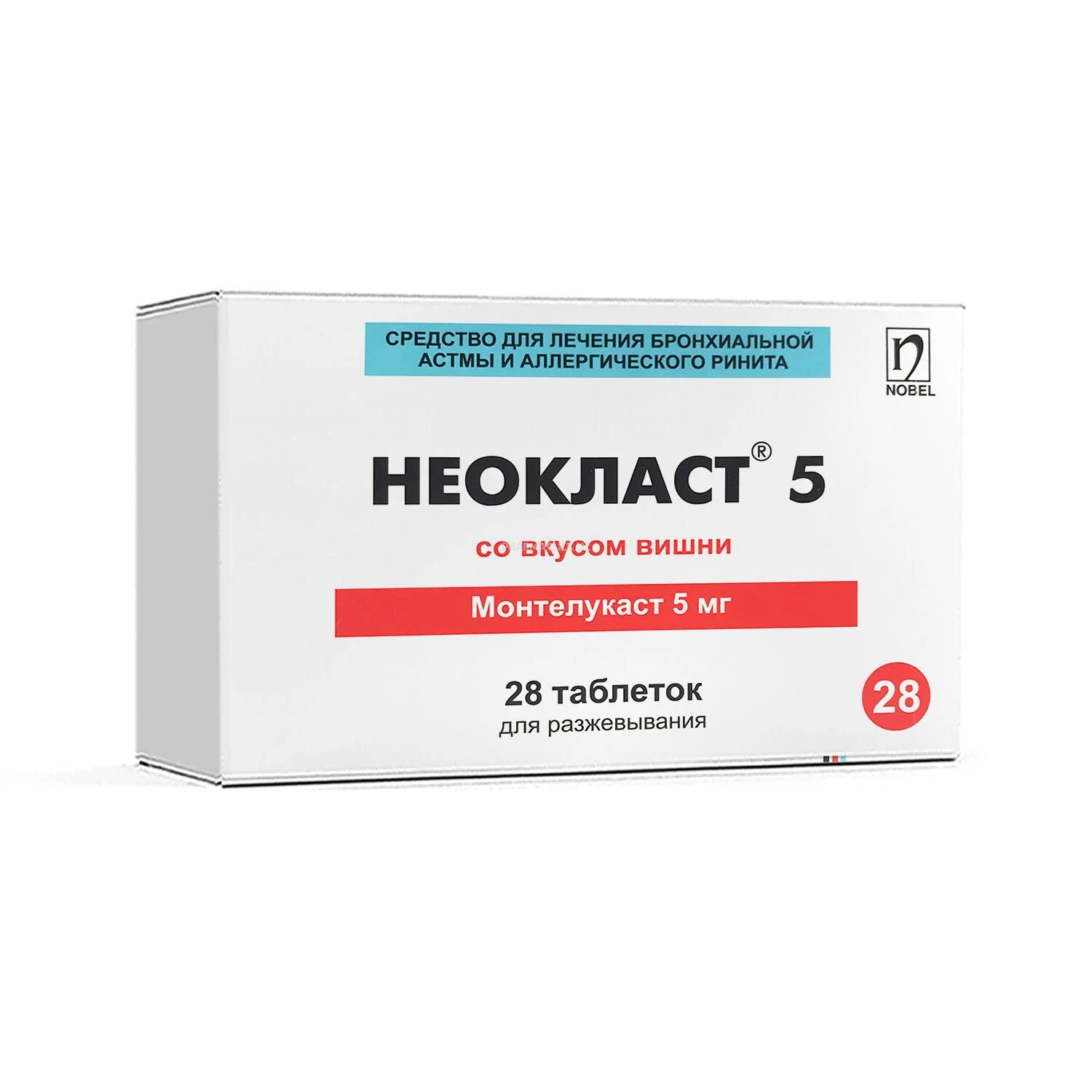 Неокласт 5мг таблетки  №28