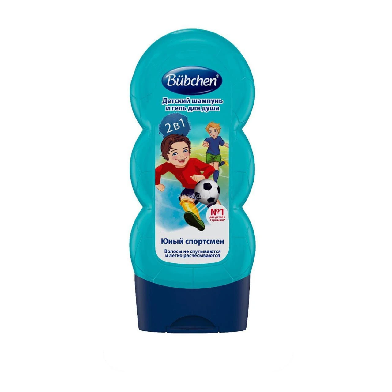"Yosh sportchi" bolalar shampuni va dush uchun geli 230 ml/BUBCHEN/Germaniya