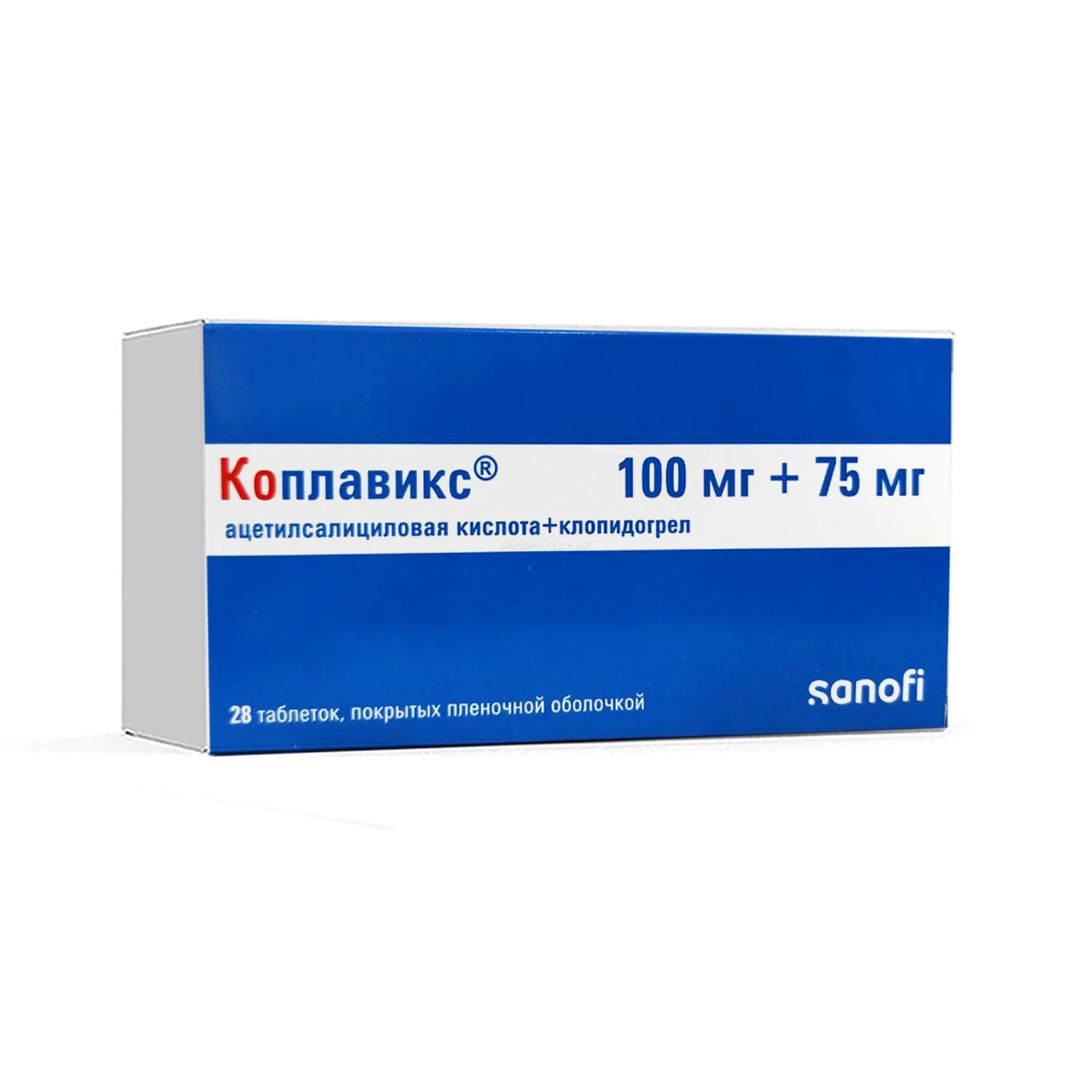 Коплавикс таблетки 100 мг/75 мг №28