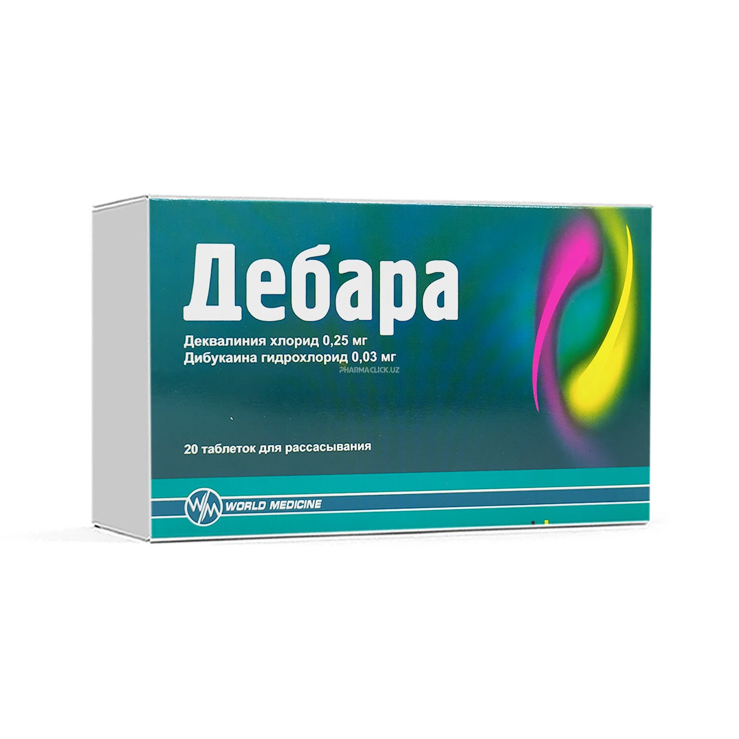 Дебара табл. для рассасывания 0,25мг/0,03мг № 20