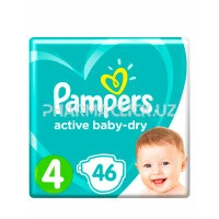 Подгузники Pampers Active Baby Dry 4_46 - 1