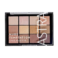 Палетка теней ASTRA Temptation Palette, № 01 NUDE TEMPTATION, 15 г