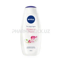 Nivea Гель-уход для душа  Крем роза 500 ml