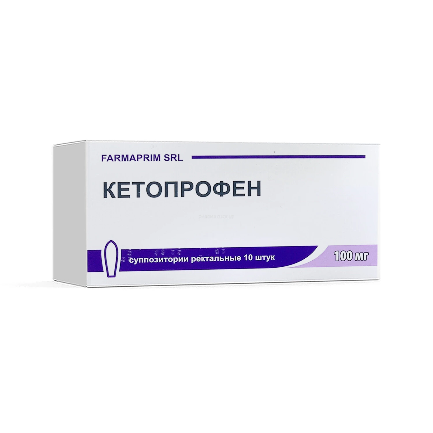 Кетопрофен супп.рект. 100мг. №10