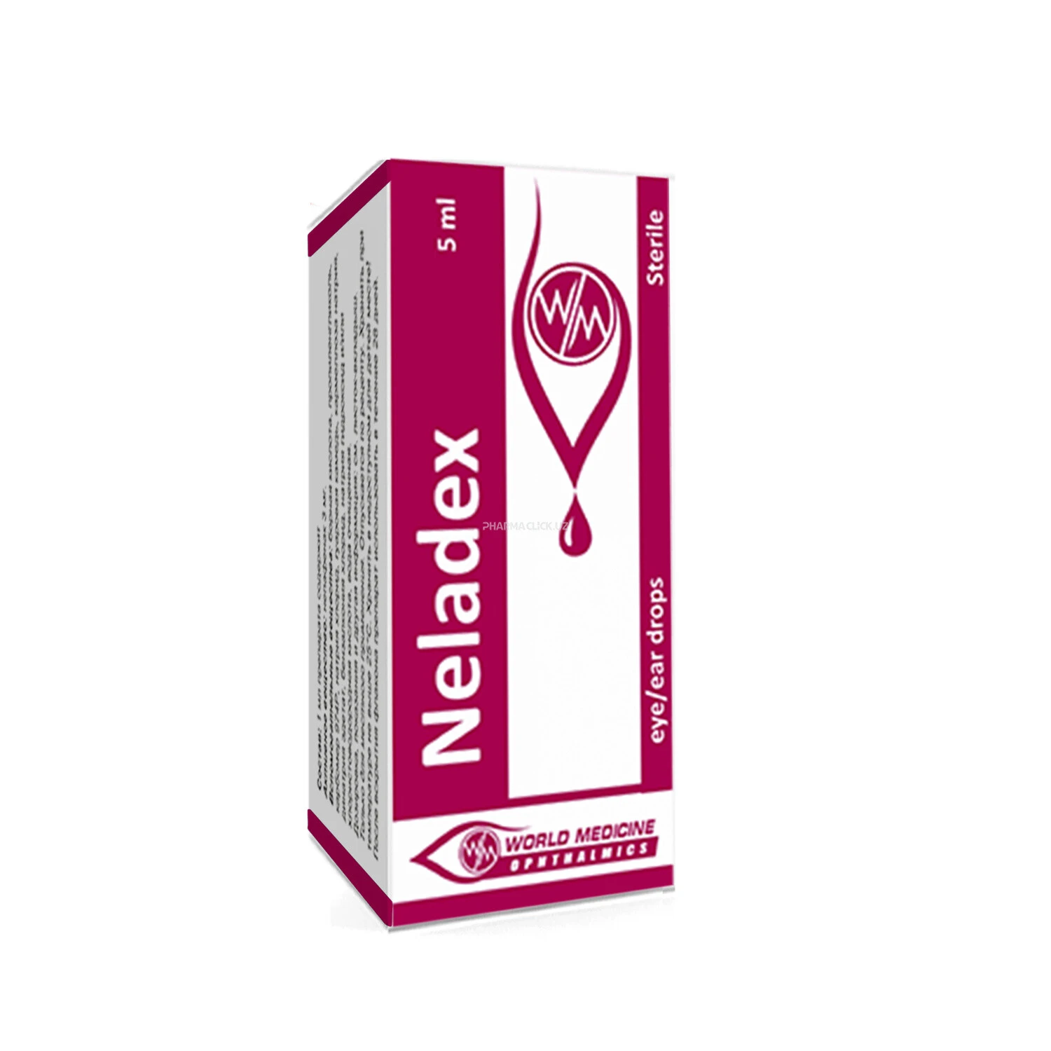 Neladeks ko‘z/qo‘loq tomchilari. 5 ml № 1