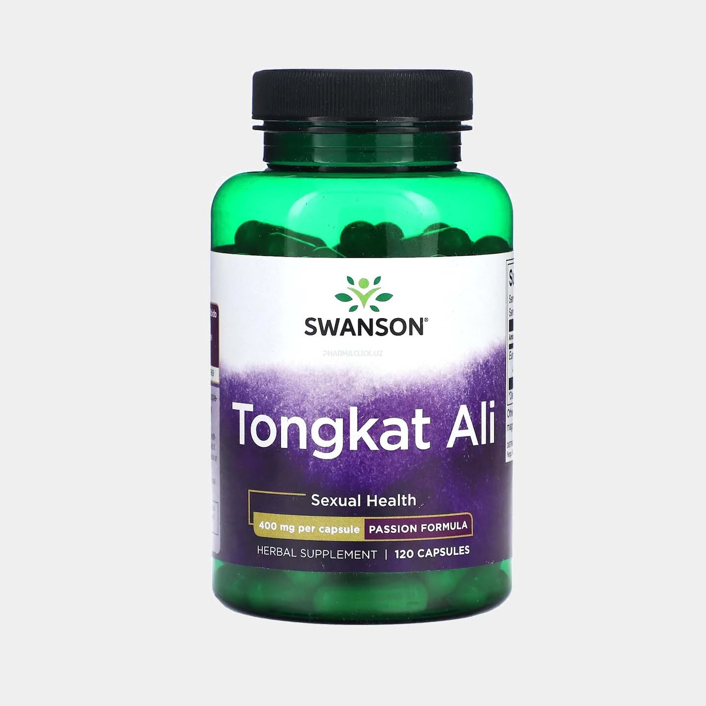 Swanson Tongkat Ali 400 mg, 120 ta kapsula