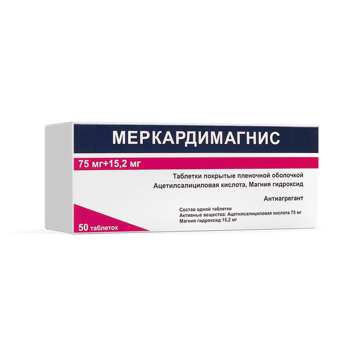 Кардимагнис 75мг+15,2мг №50 MR