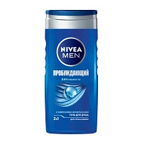 Nivea Гель для душа  Пробуждающий  2в1 для тела и волос  250 ml