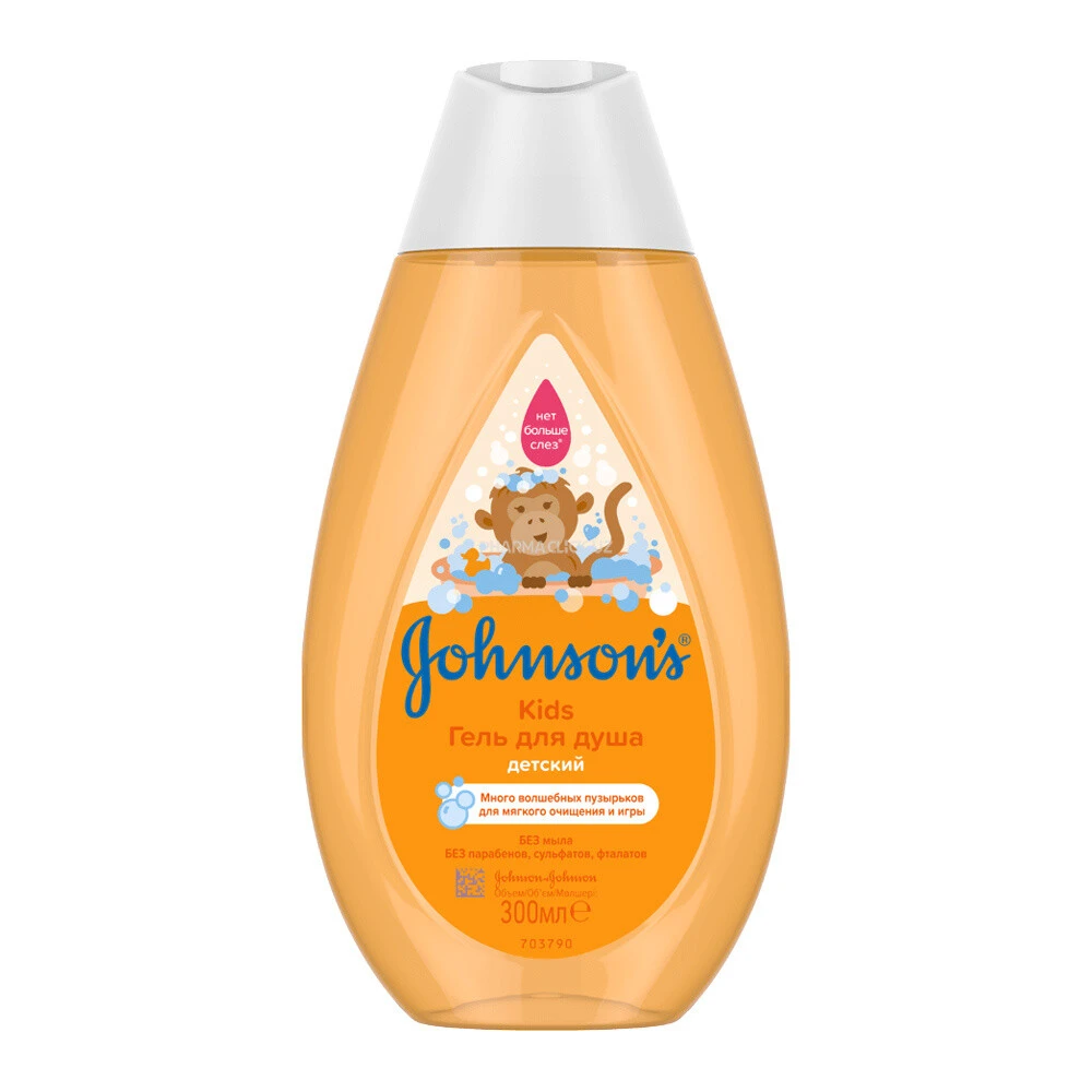 Детский гель для душа Johnson's kids 300 мл