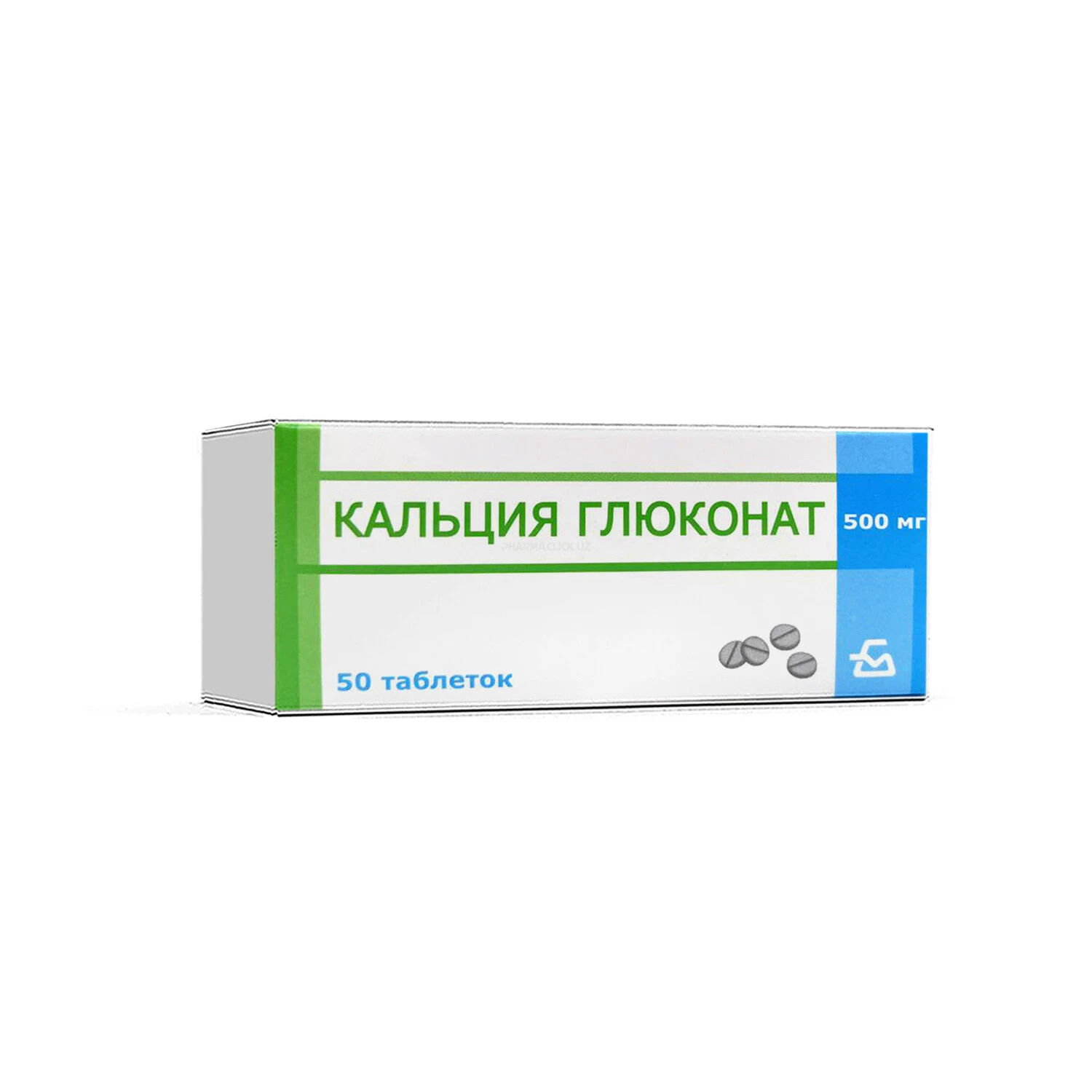 Kaltsiy glyukonat tabletkalari 0,5g №50 Borisovskiy