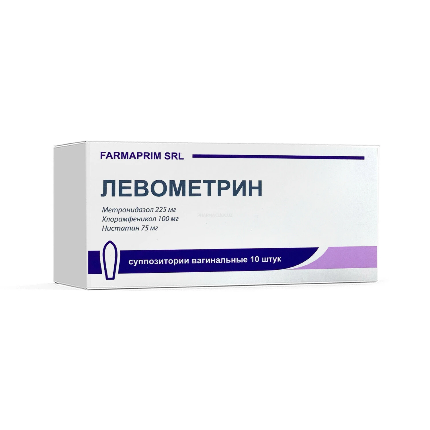 Levometrin supp vag №10 (2x5) blisterlar