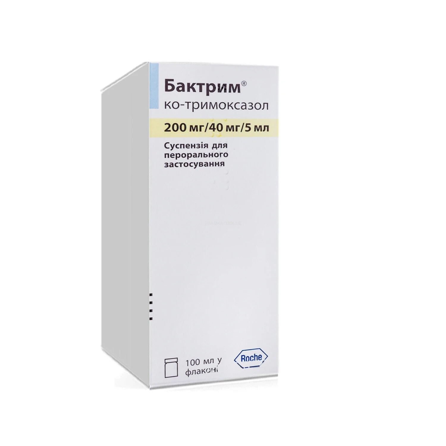 БАКТРИМ сусп. для приема внутрь 200/40 мг 5мл 100мл
