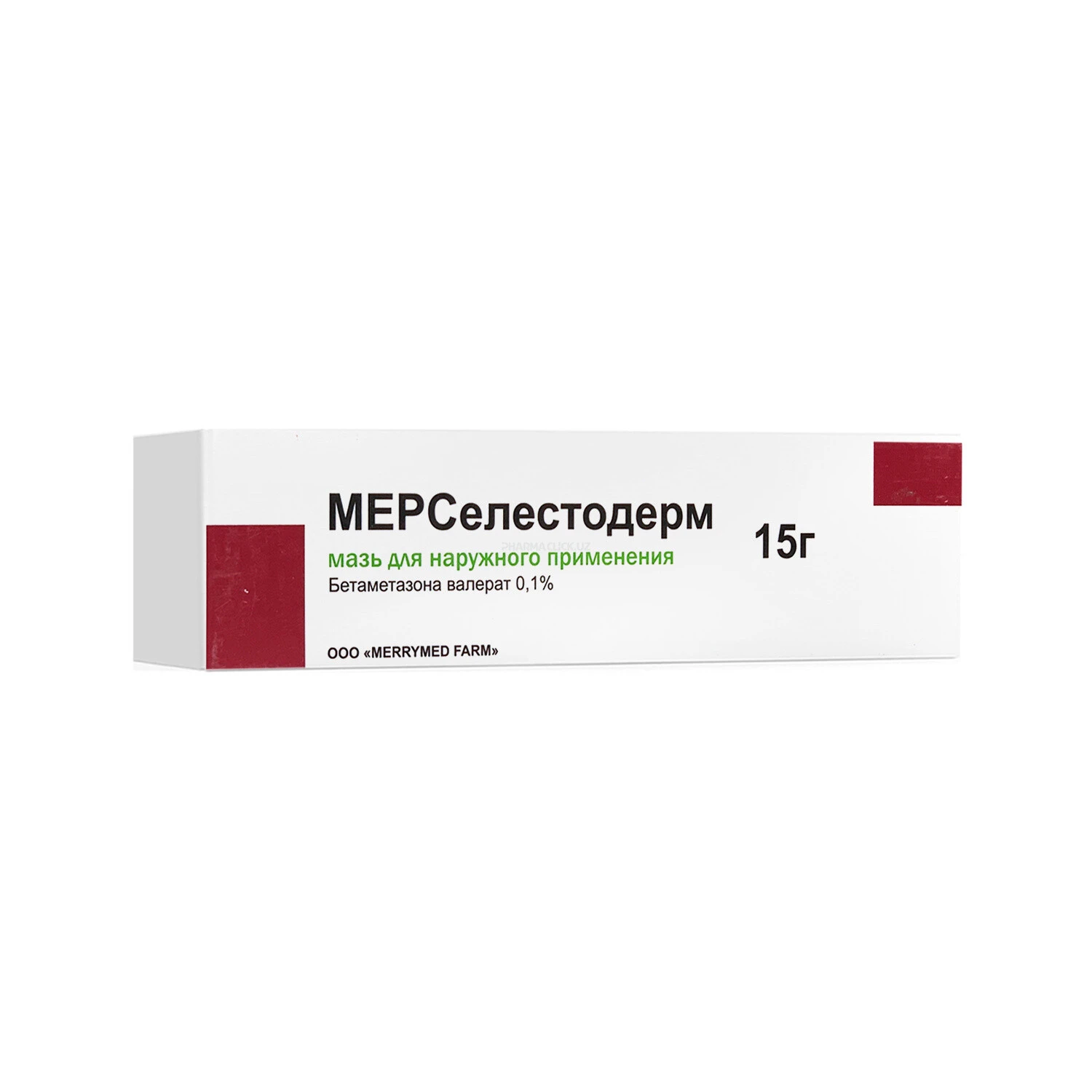Селестодерм мазь 0,1% 15г MER