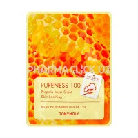 Маска для лица PURENESS 100 PROPOLIS MASK SHEET 21 мл