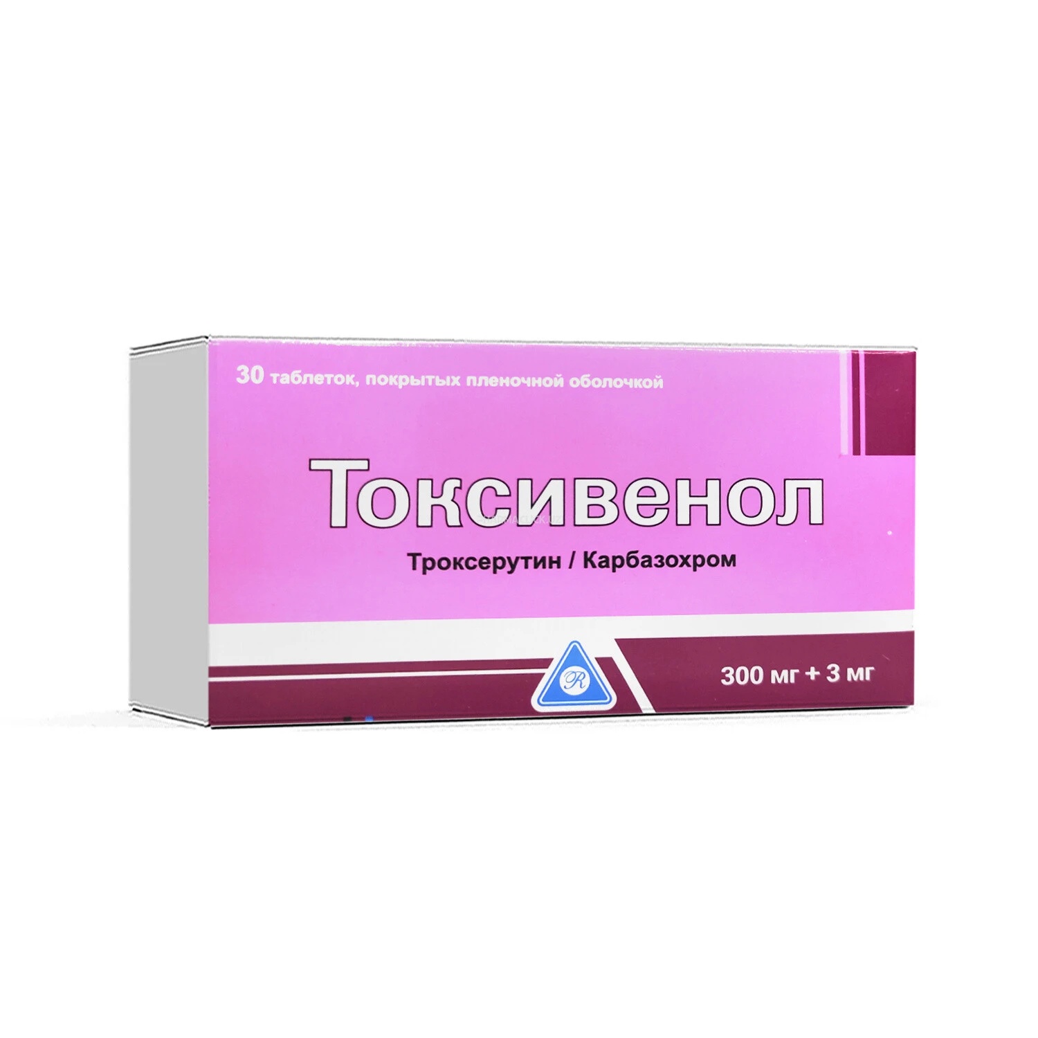 Toksivenol tabletkalar 300mg+3mg №30