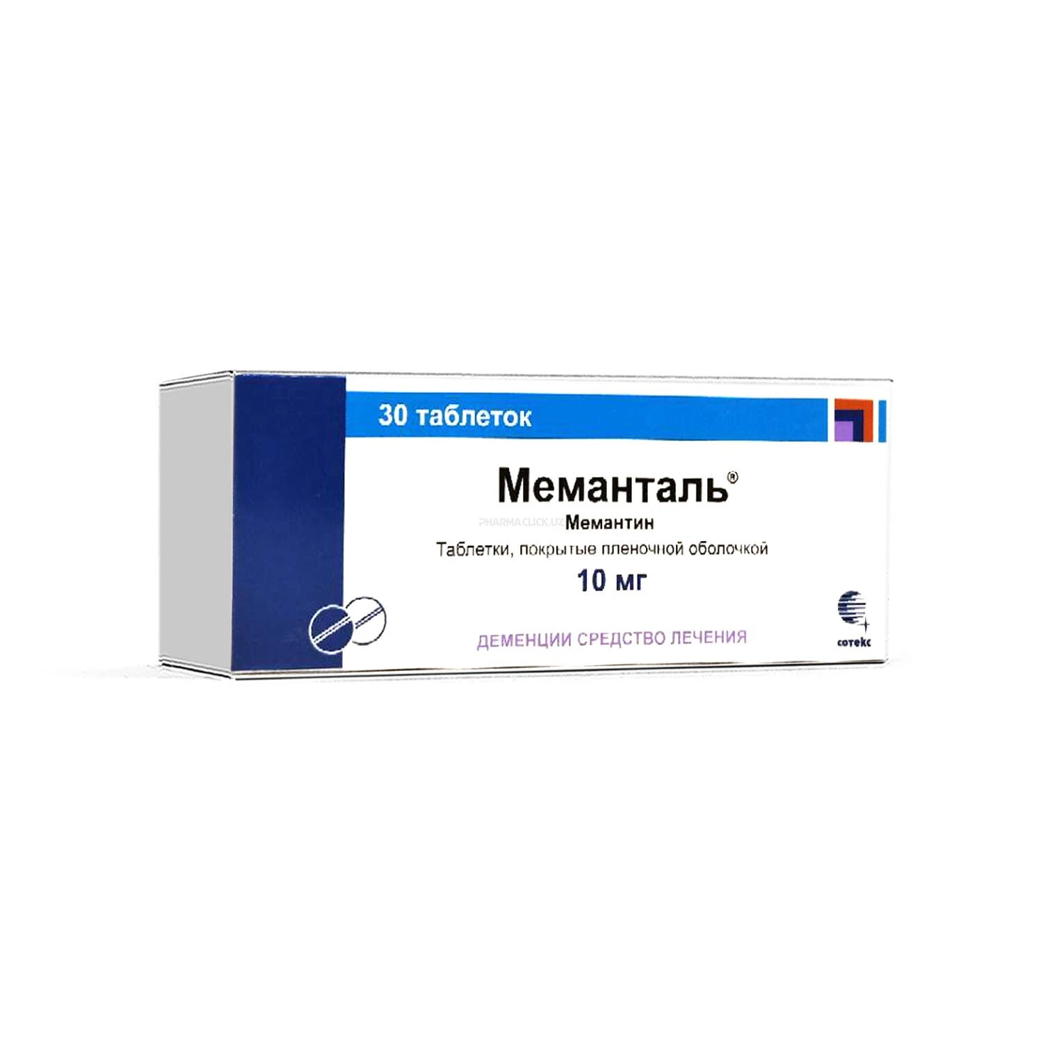 Memantal' tabletkalar 10mg №30