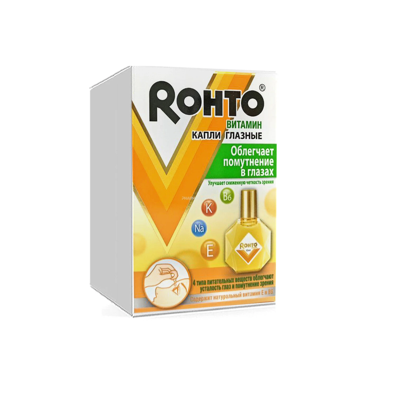 Rohto ko‘z tomchilari vitamin, 13 ml