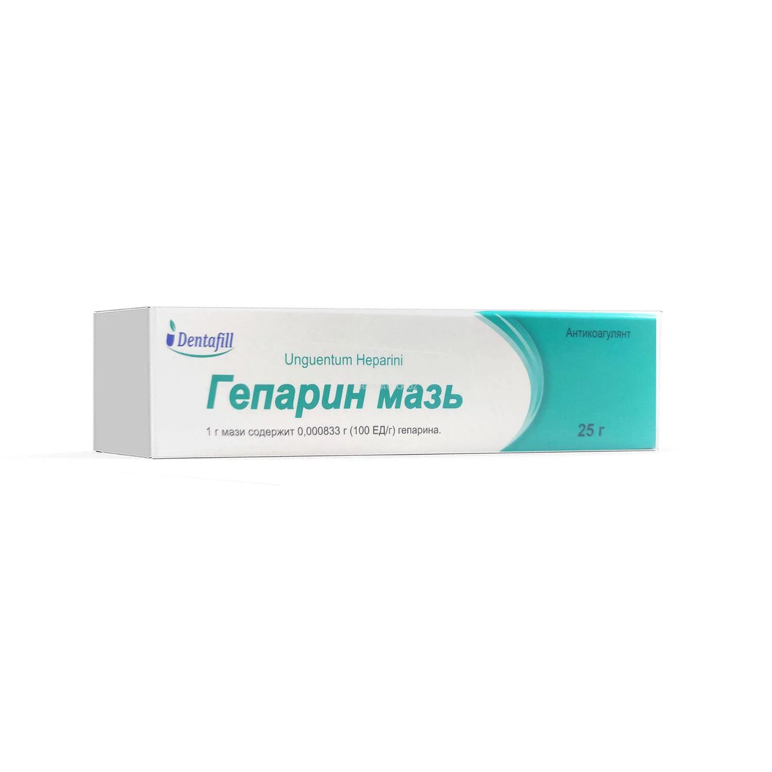 Гепарин мазь 25 гр (Dentafill Plyus)