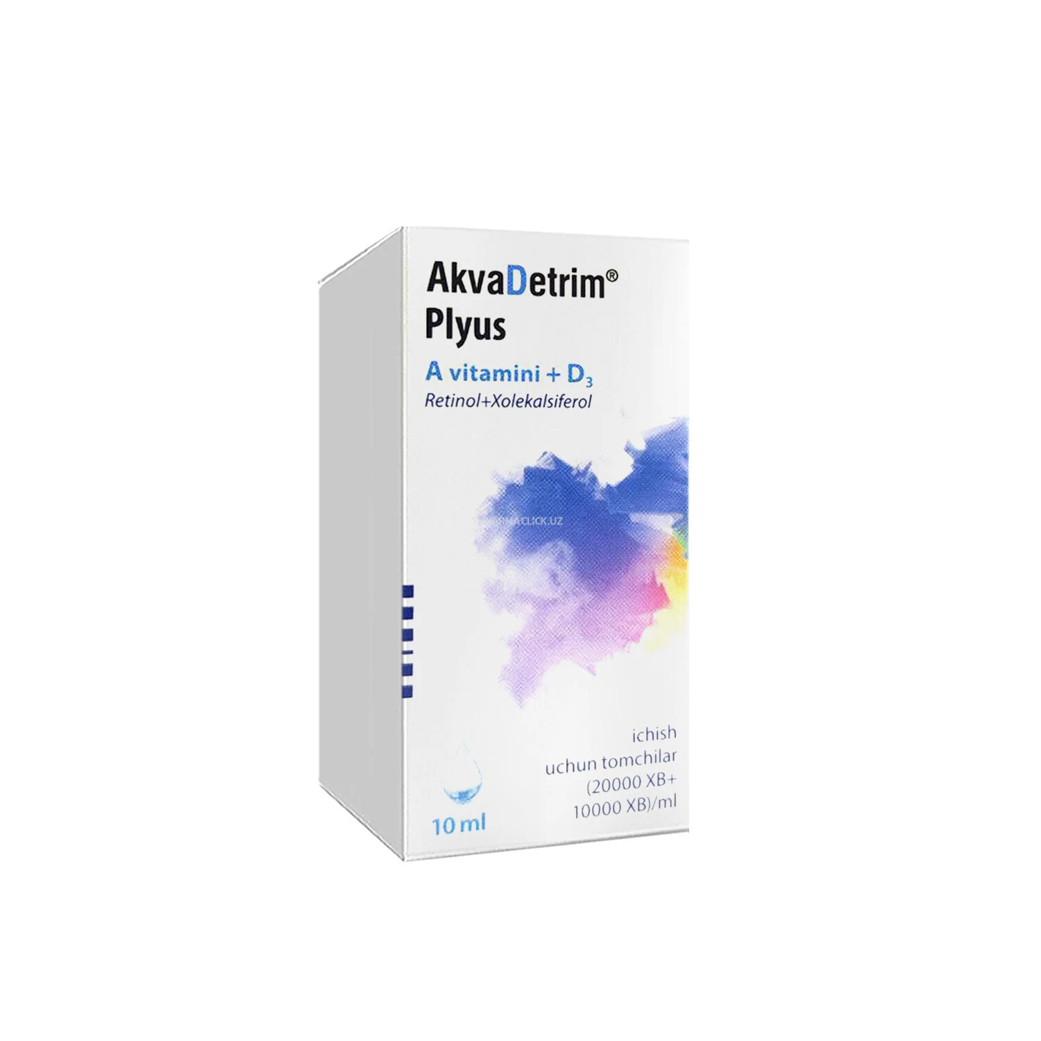 Аkvadetrim Plyus tomchilari 10 ml