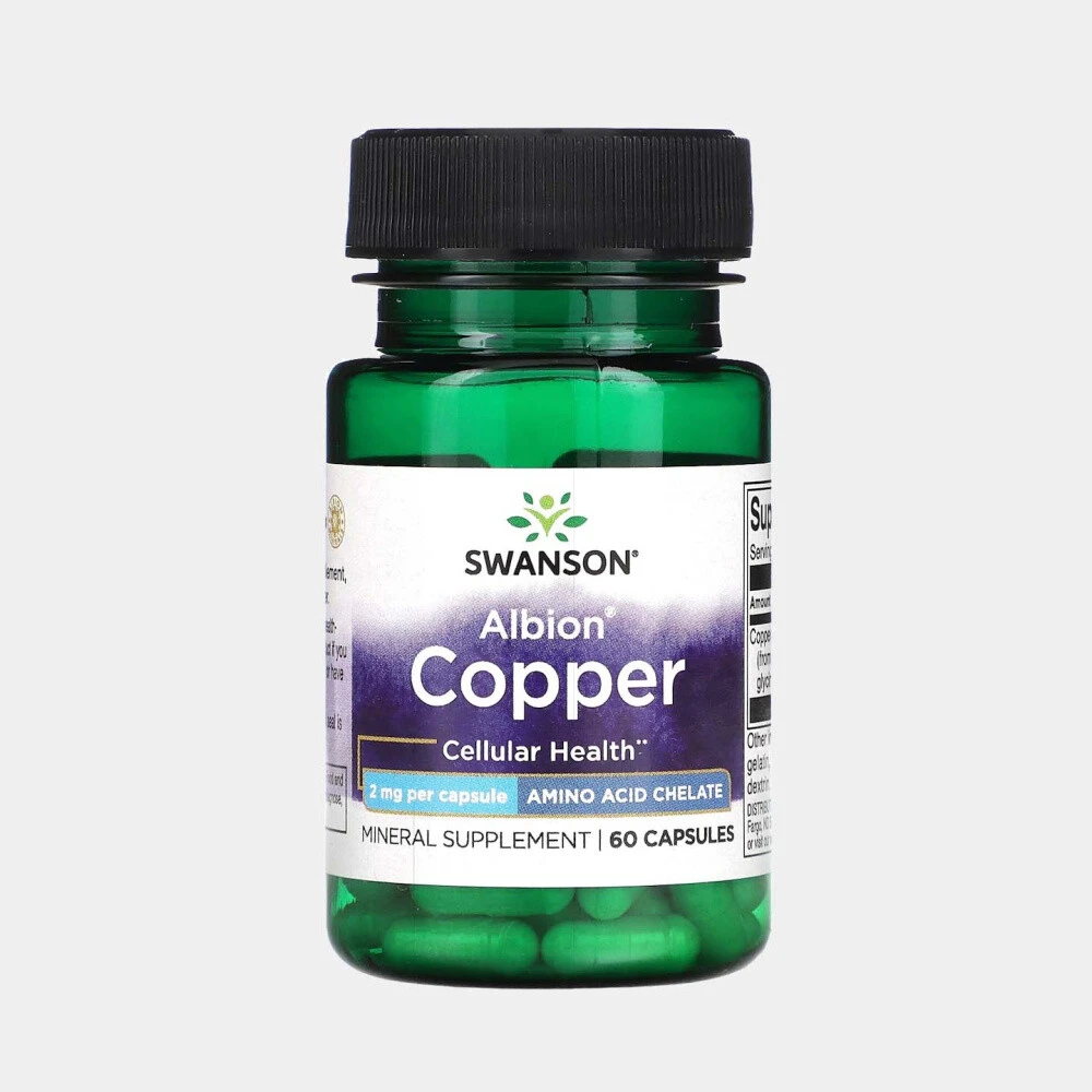 Albion Copper 2 mg 60 cap