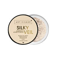 Рассыпчатая пудра для лица Art-Visage SILKY VEIL, оттенок 303 Сияющая