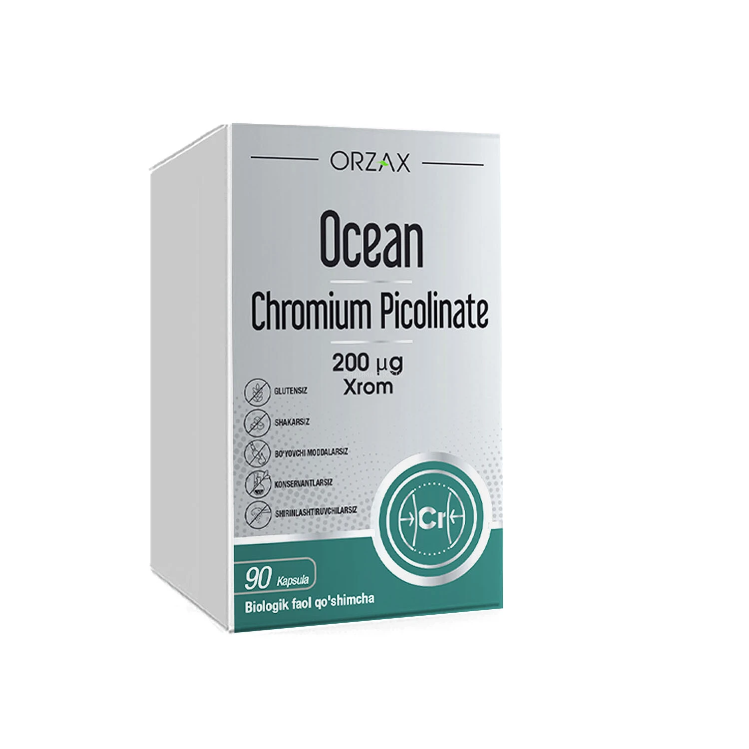 Xun takviyesi Ocean Xrom Pikolinat 200 mg №90 kapsulada