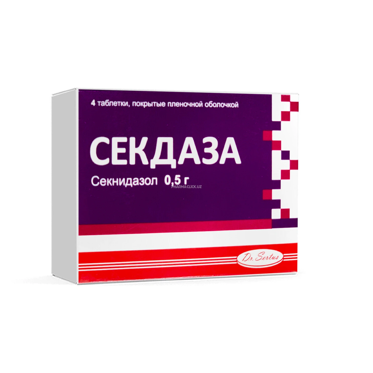 Sekdaza tabletkalar 500mg №4