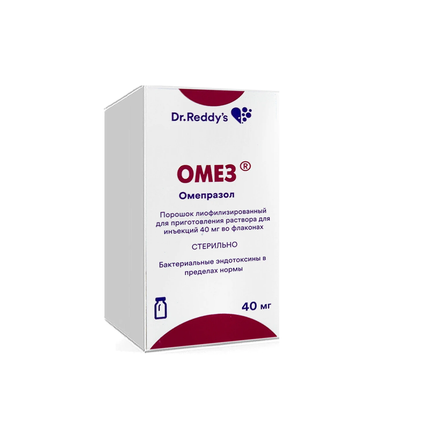 Омез р-р д/инъек. 40мг фл