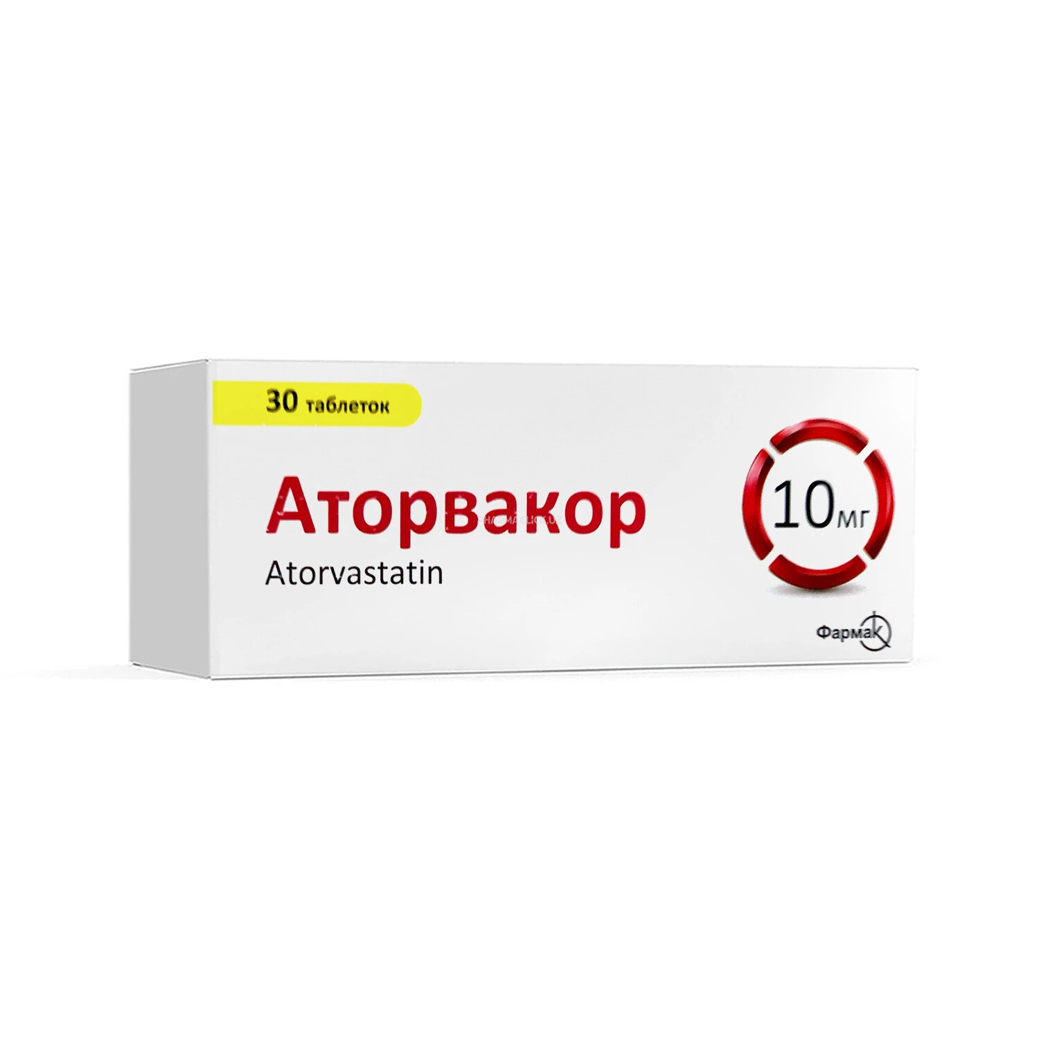 Atorvakor tab. 10mg. №30