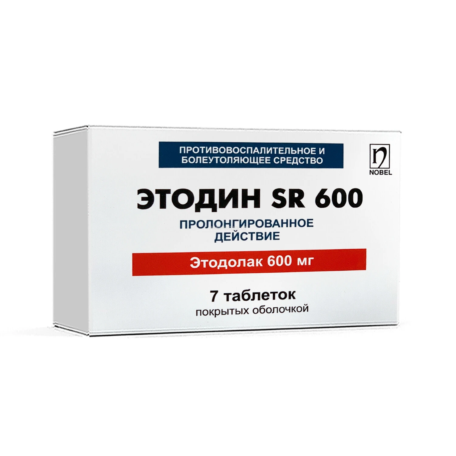 Etodin SR 600mg tab. № 7
