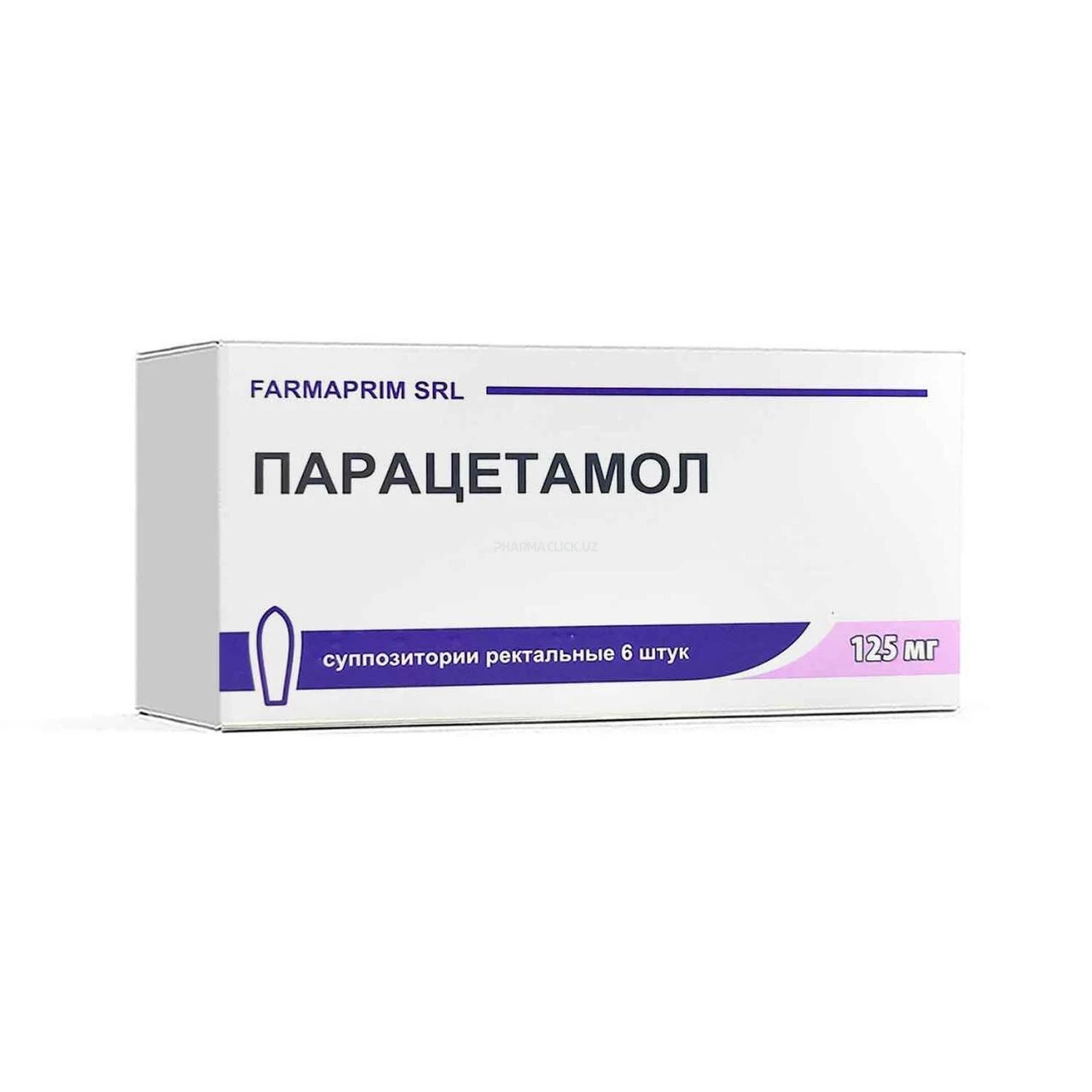 Paratsetamol rekt. supp.125mg №6