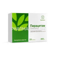 Piratsetam kapsulalar 400mg №20 (NAVBAHOR SANOAT)