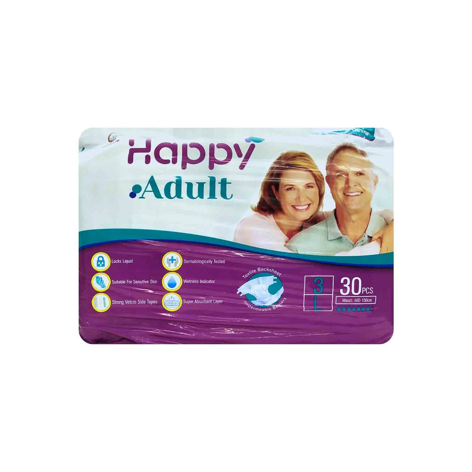 Подгузники для взросл Happy Adult №3 Large 30 шт