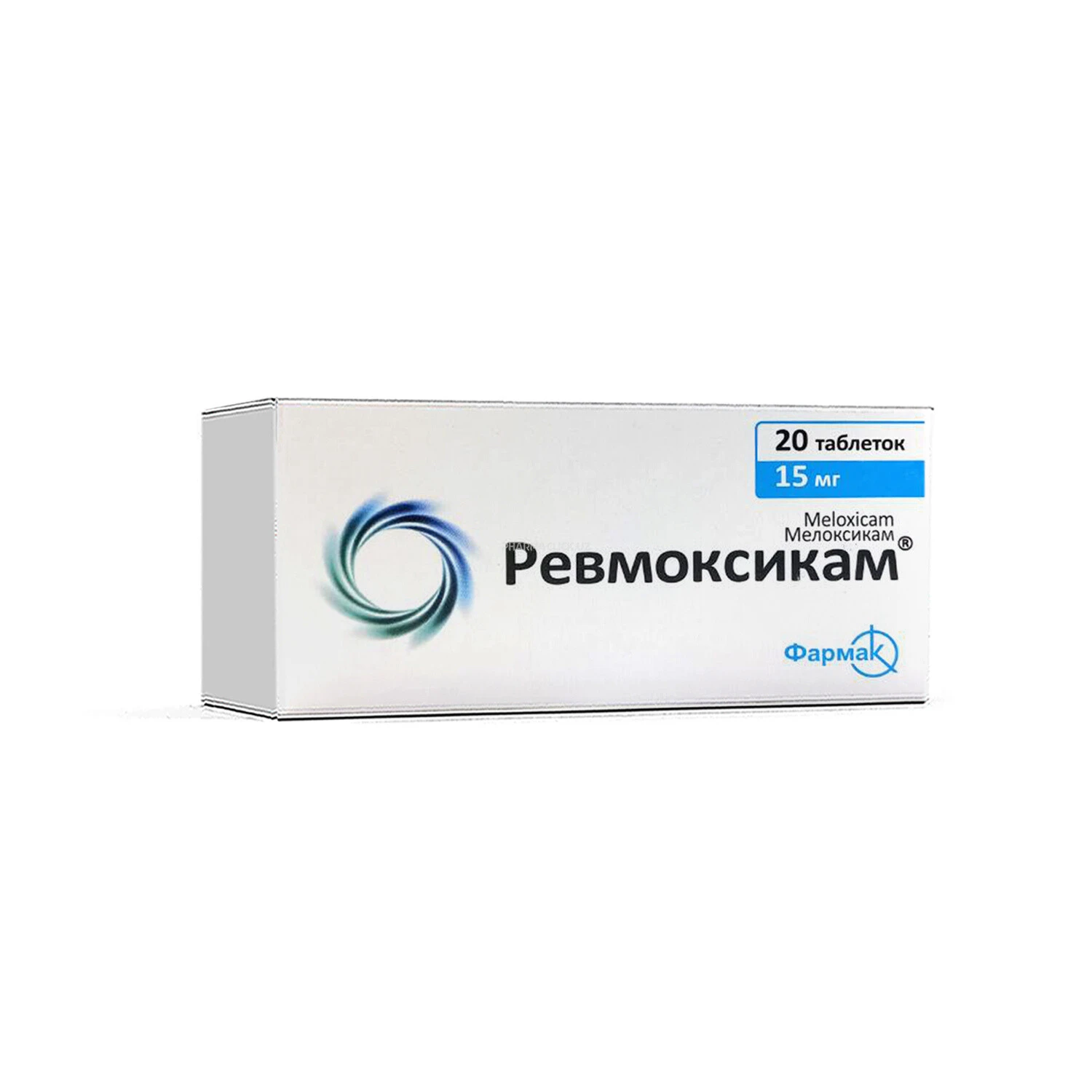 Revmoksikam tabletkalari 15mg №20
