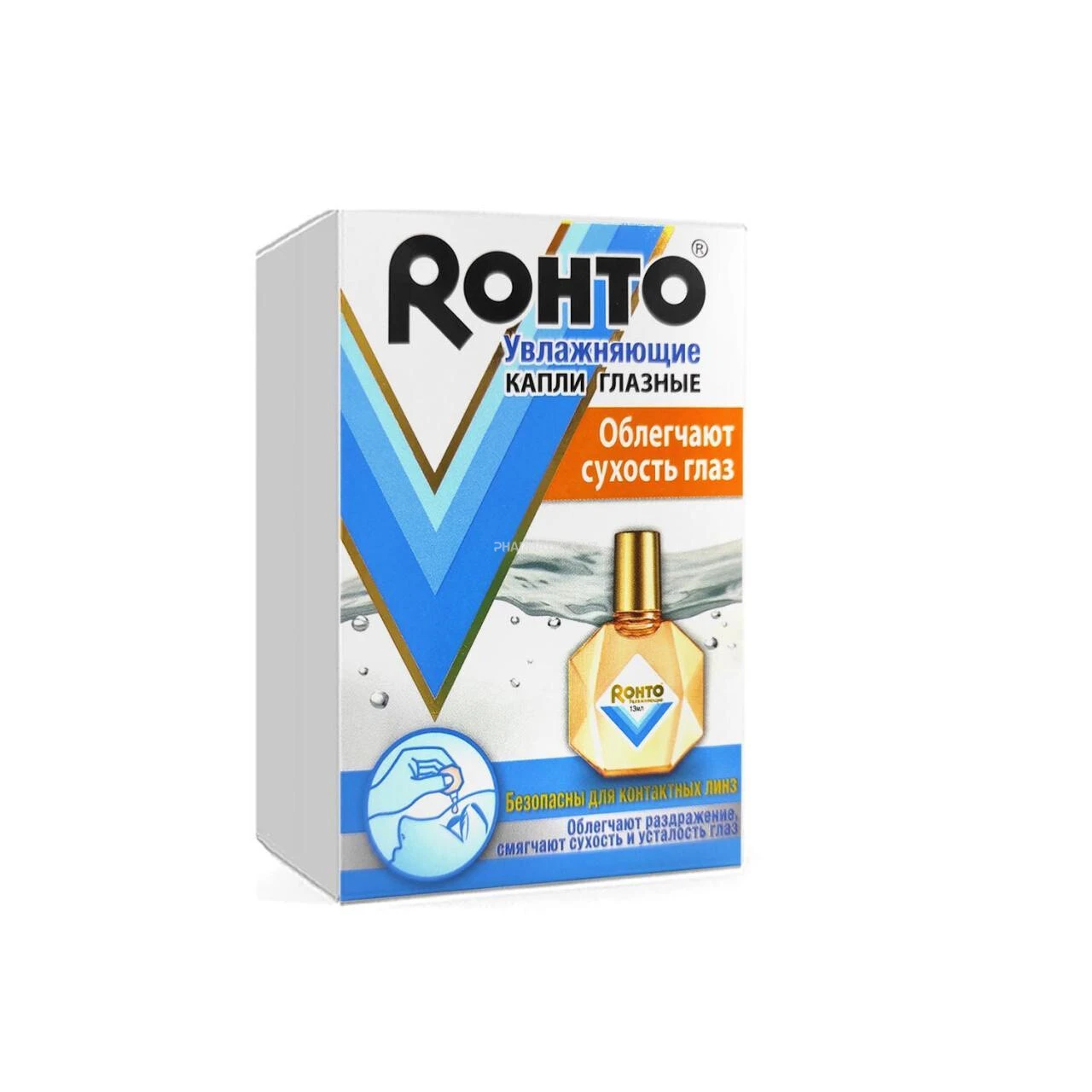 Rohto namlantiruvchi ko‘z tomchilari 0.6% 13ml