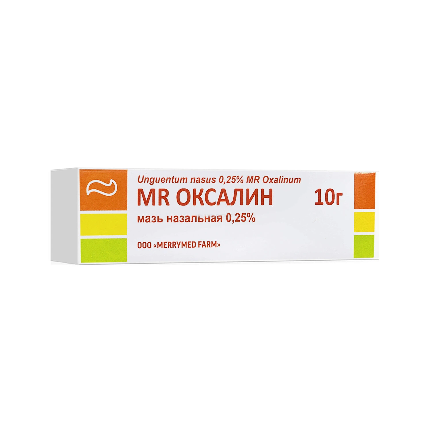 Оксалин мазь назальная 0,25% 10г MR