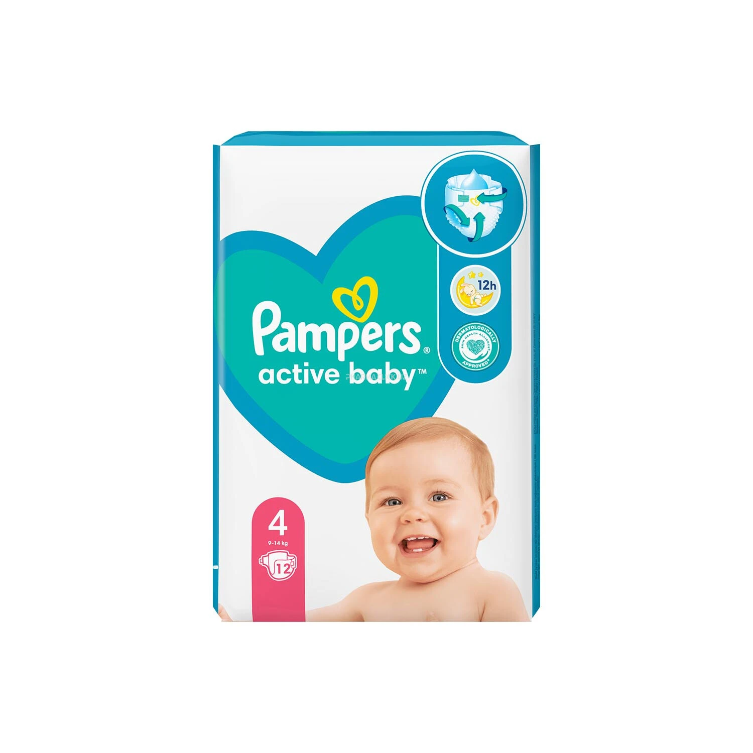 Подгузники Pampers Active Baby 4-12 шт