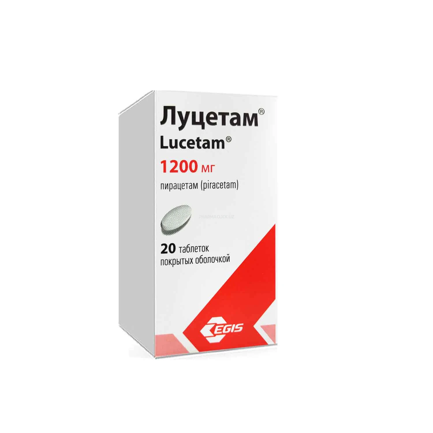 Lutsetam 1200 mg. tab. №30