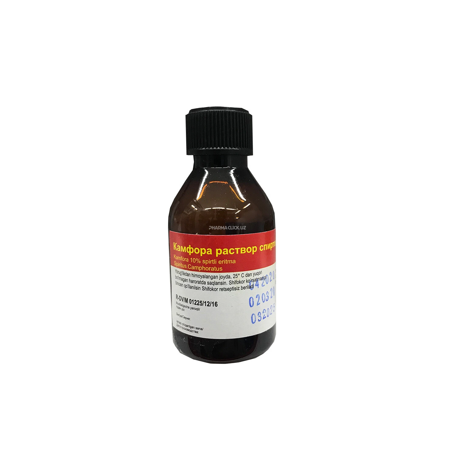 Kamfora 10% eritma 25 ml Radiks