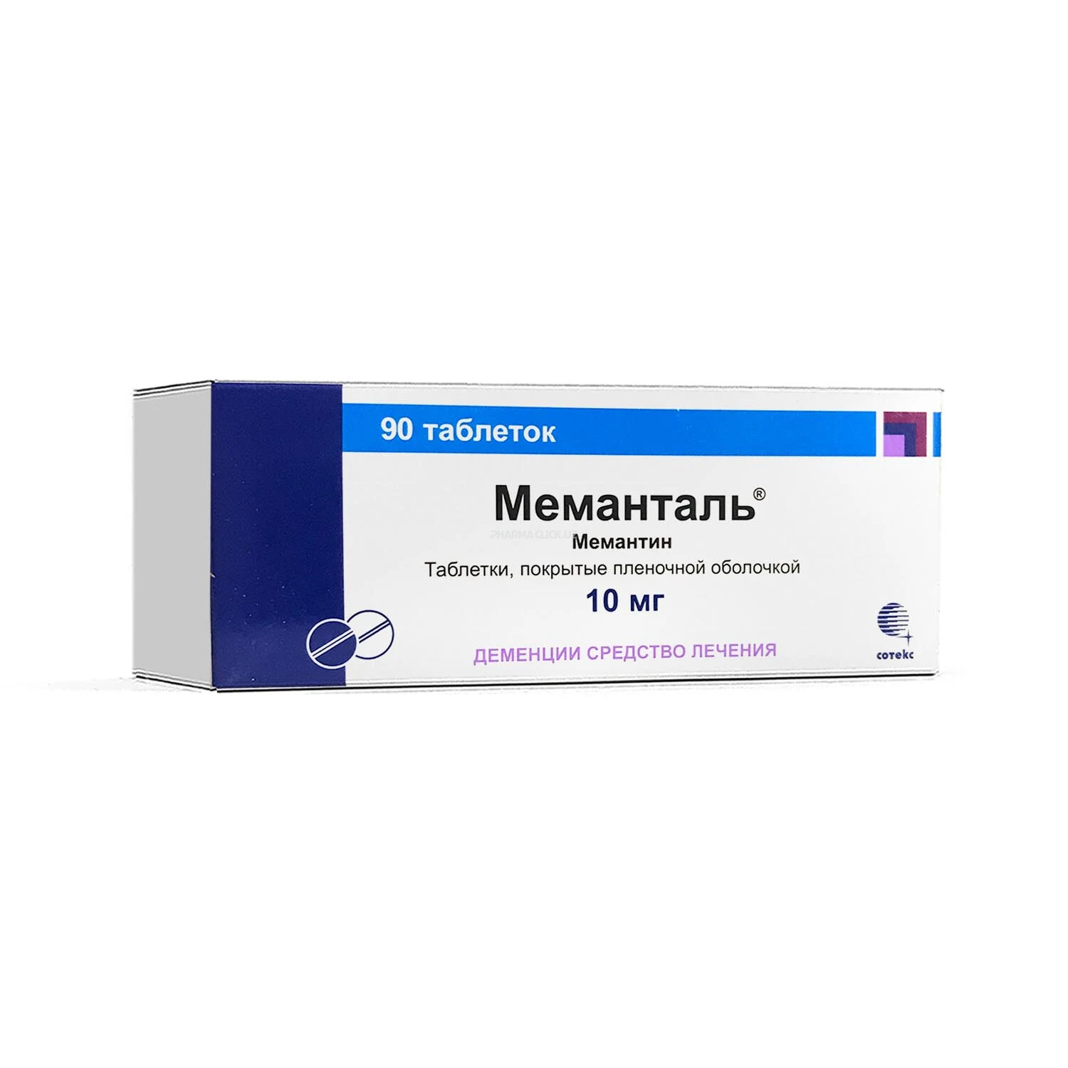 Memantal' tab. 10mg №90