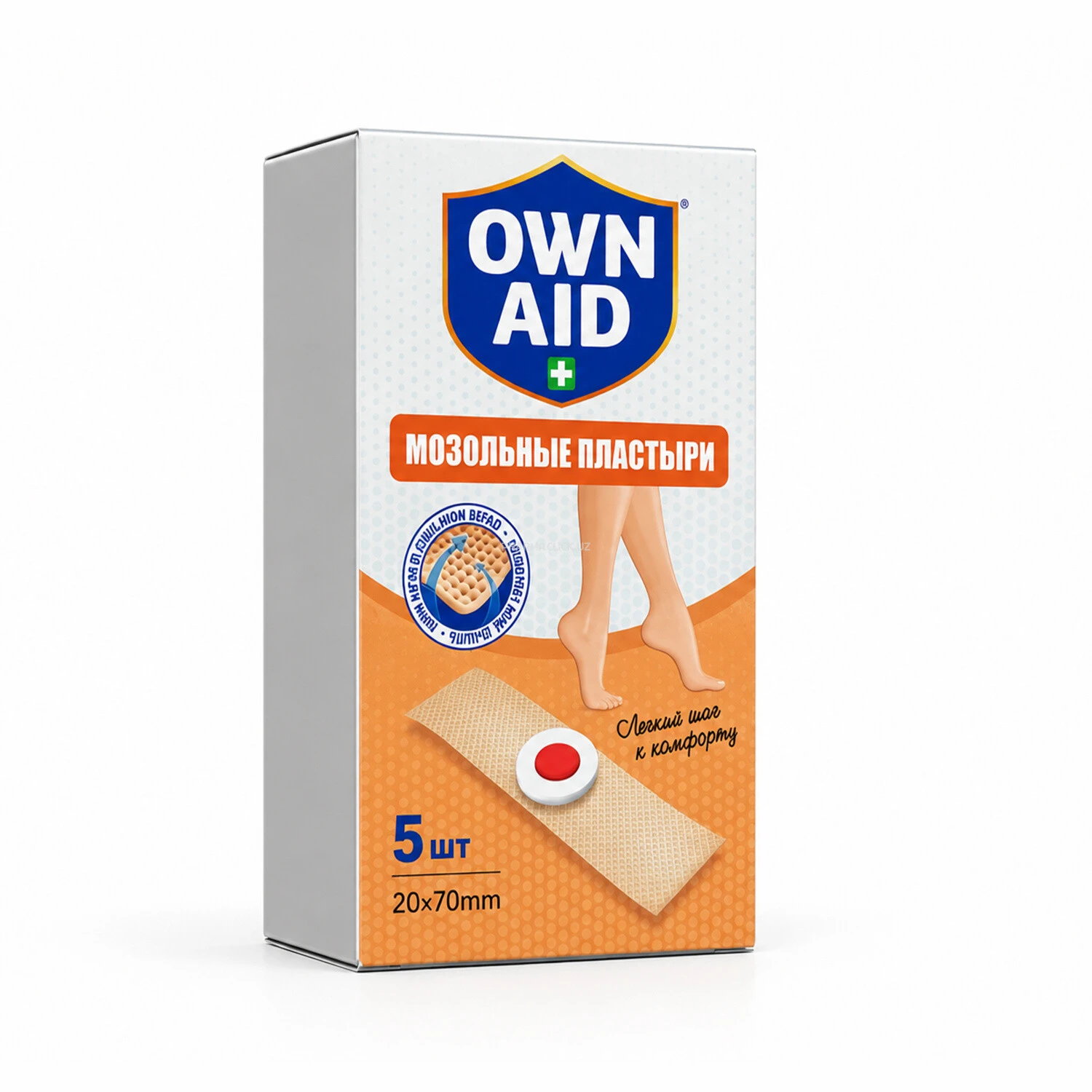 Мозольный пластырь OWM AID №5