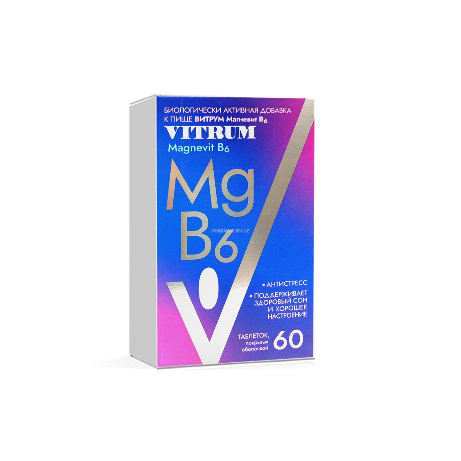 Vitrum Magnevit B6 tabletkalar №60