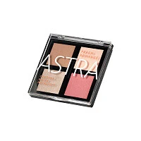 Палетка для лица ASTRA The Romance Palette, №01 Peach Romance