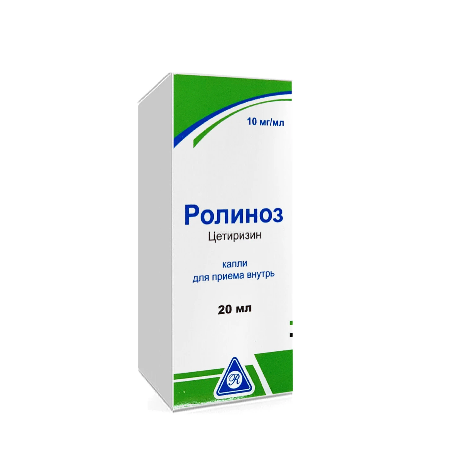 Ролиноз капли д/приема внутрь 10мг/мл по 20мл. №1