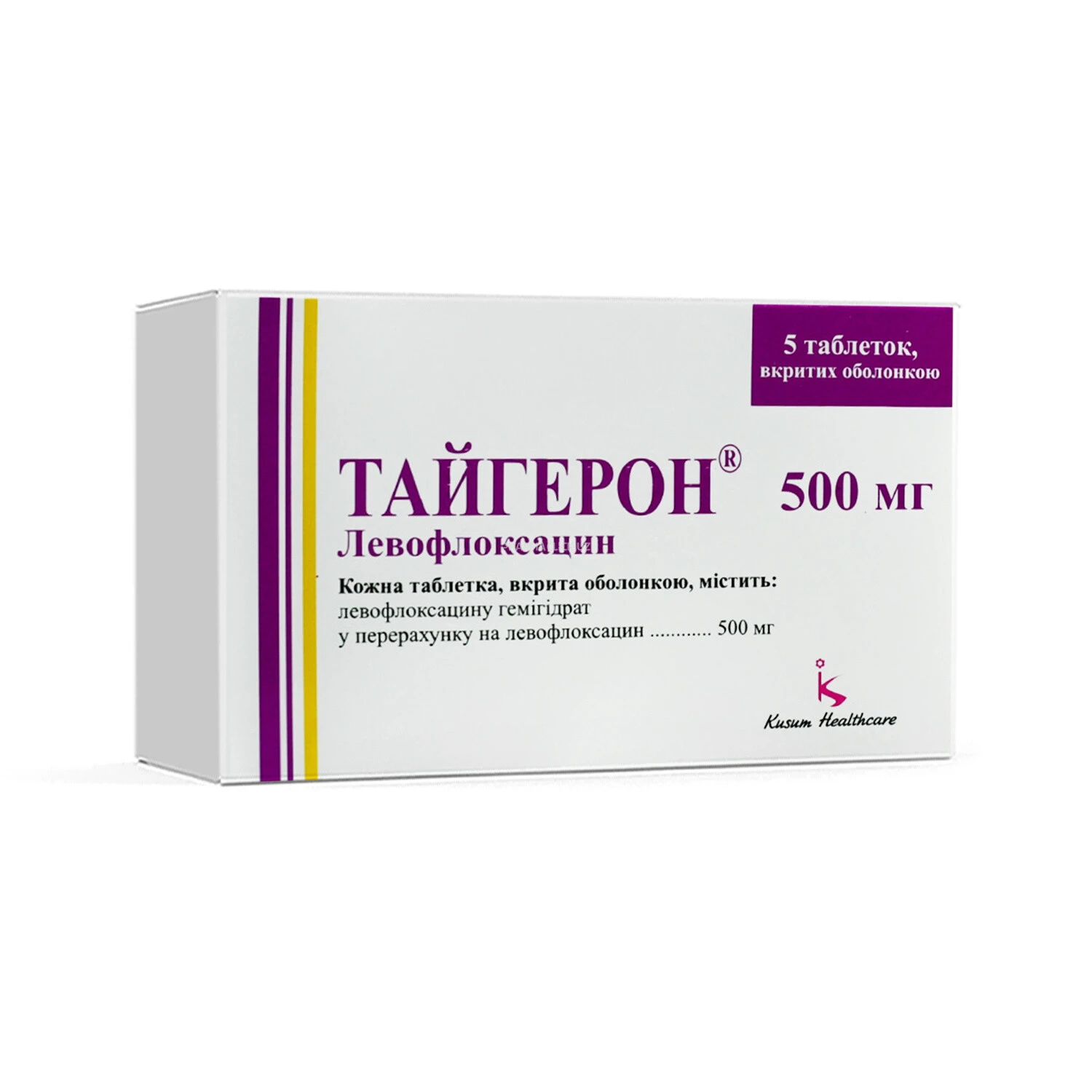 Taygeron 500mg tab. №5