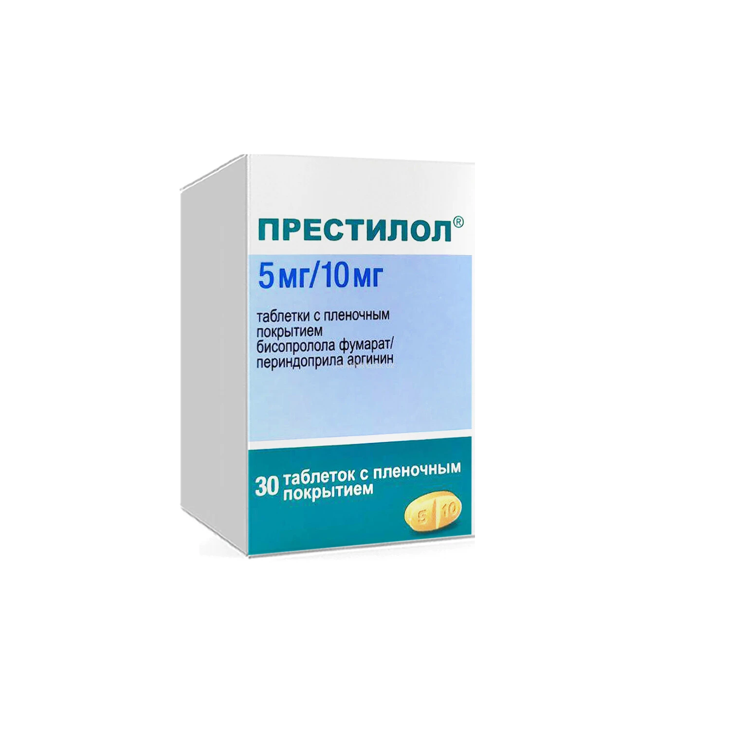 Prestilol tab. 5mg/10mg №30